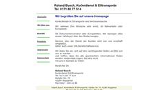 Desktop Screenshot of kurierdienst-busch.de